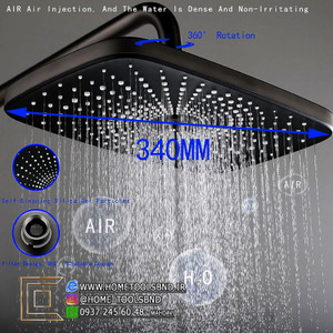 دوش پیانویی با نازل و شاتاف با کیفیت بالا