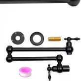 نصب فنی شیر روگازی دیواری با استاندارد بالا