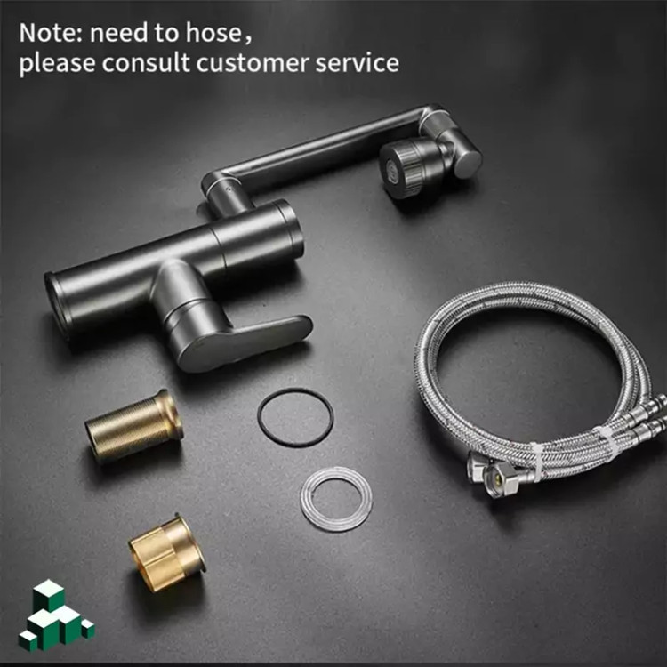 نمای نزدیک از نمایشگر دمای آب شیر روشویی Hyshin