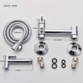 طراحی مقاوم و ضدخوردگی شیر توالت HuaDiao