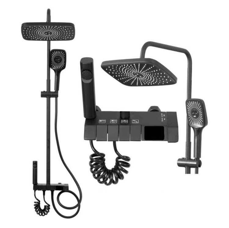 سیستم دوش مدرن با قابلیت کنترل دیجیتال