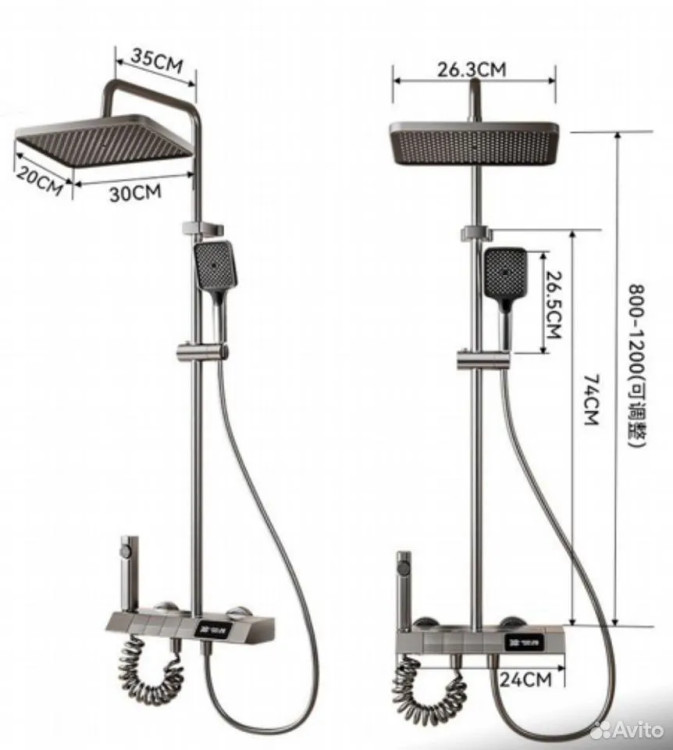 عملکرد همزمان سرد و گرم با کنترل دقیق