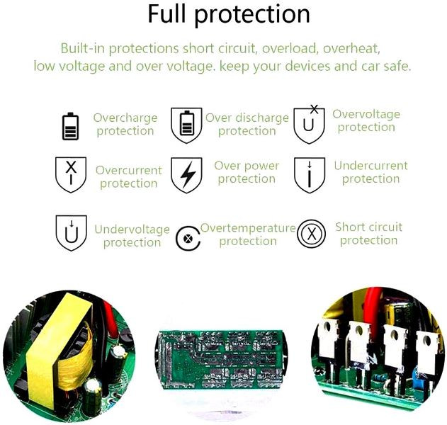 ترمینالهای اتصال ۱۲ ولت از باتری خودرو