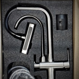 شیر دوکاره آشپزخانه با شاوری چهار حالته