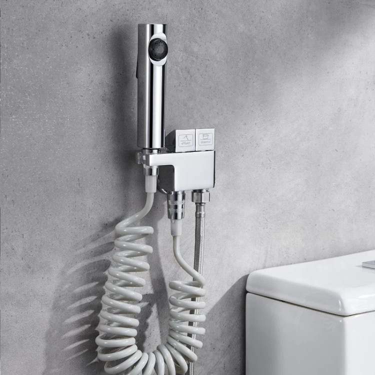 شیر شاتآف با عملکرد بالا رنگ کروم و کروم مات