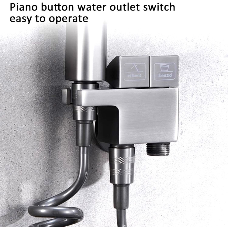 شیر شاتاف دوکاره HuaDiao مدل EcoJet 2 مناسب سرویس بهداشتی