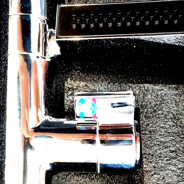 شیر ظرفشویی آبشاری 360 درجه متحرک ضدجرم شاوری 70 سانتیمتر با پاشش سه حالته