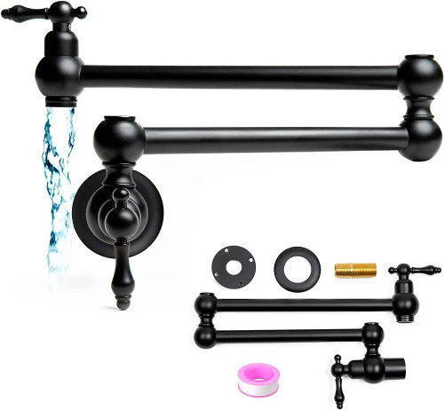 بدنه استیل 304 ضد زنگ شیر قابلمه پرکن دیواری