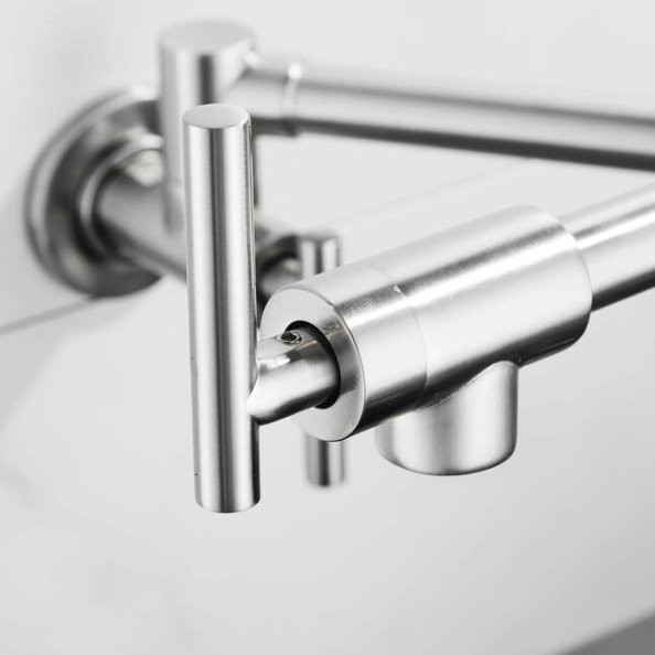 نمای نزدیک از مفصلهای دوگانه برای چرخش آسان