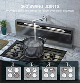 شیر پرکن دیواری سازگار با فضای مرمر و چوب