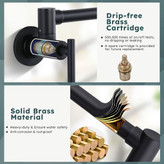 نصب دیواری شیر روگازی بالای اجاق گاز