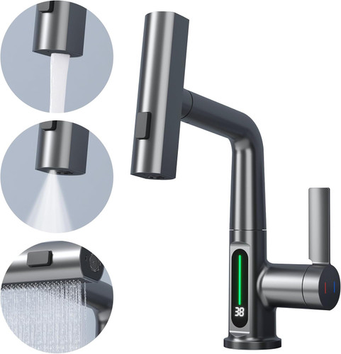 شیر ظرفشویی مدل HS-D369 با نمایشگر دما