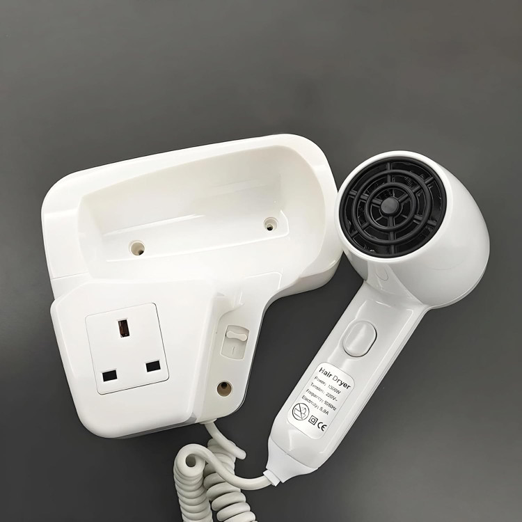 سشوار دیواری حمام با توان ۲۲۰۰ وات هوا دیائو