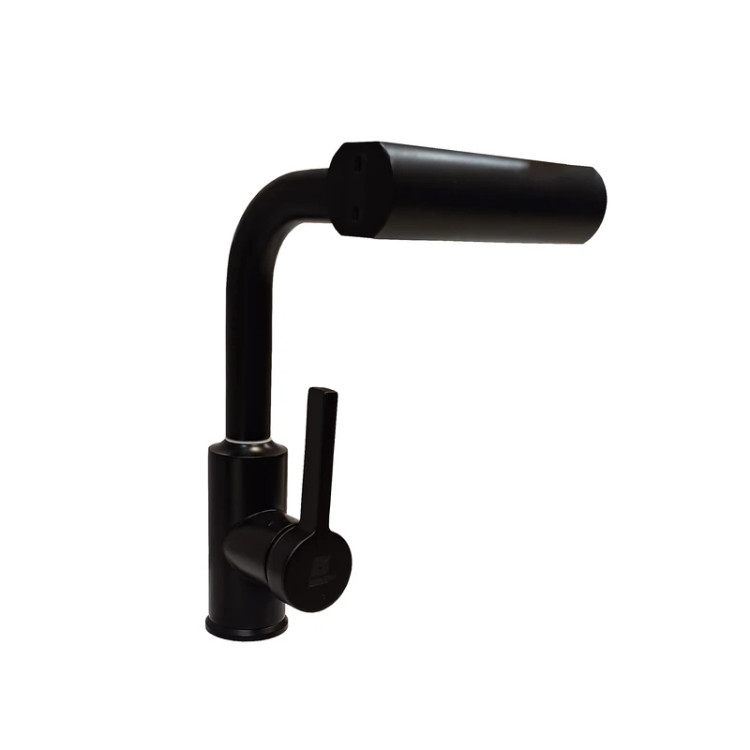 نمای نزدیک خروجی آب چندحالته شیر HuaDiao