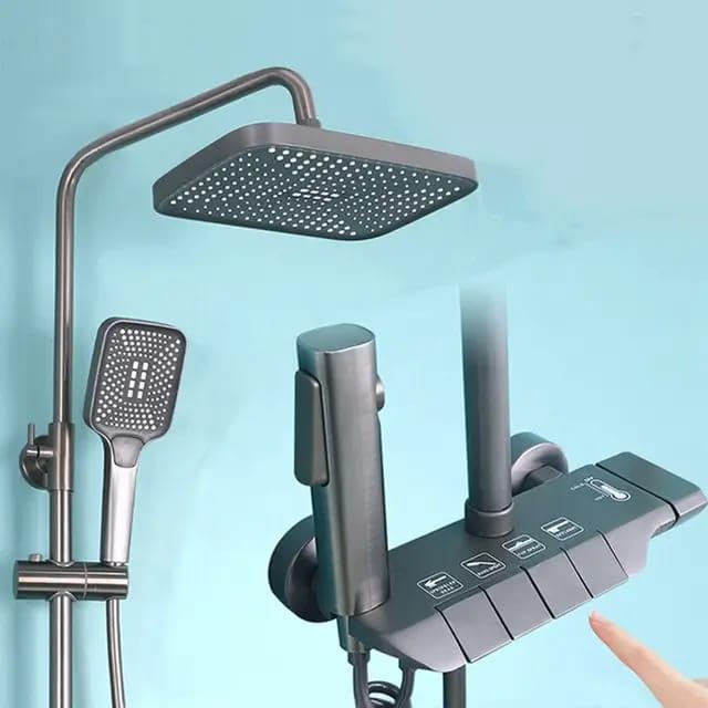 دوش حمام پیانویی برنجی ضدزنگ با طراحی لوکس