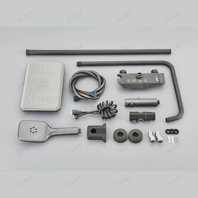 نمای نزدیک سری دوش پیانویی پرفشار