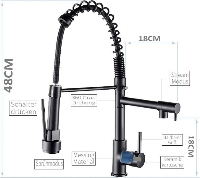پایه ثابت با اتصال محکم به سینک