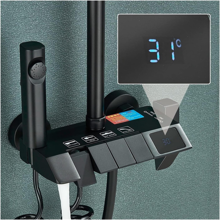 نمایشگر دیجیتال دمای آب