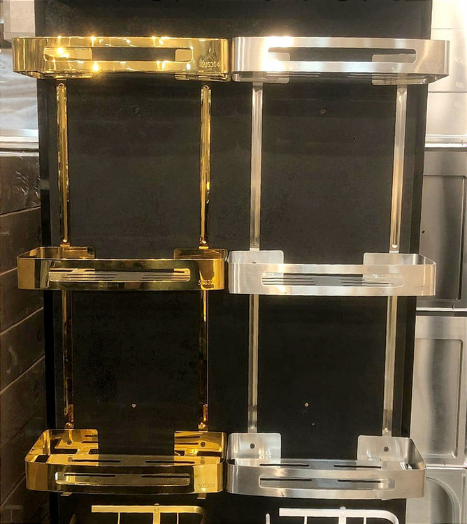 طراحی ضد زنگ قفسه حمام برند هایشن