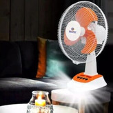 پنکه شارژی Easy Power با قابلیت اتصال به پنل خورشیدی ۹ ولت