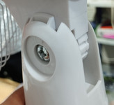 پنکه شارژی Easy Power با قابلیت اتصال به پنل خورشیدی ۹ ولت