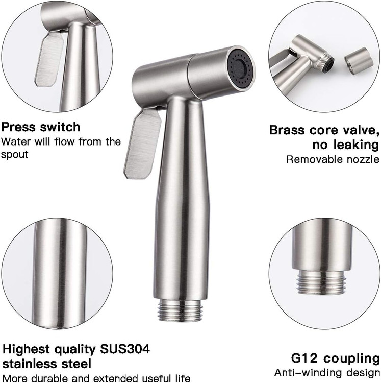 نازل اسپری دستی برای سرویس بهداشتی لوکس