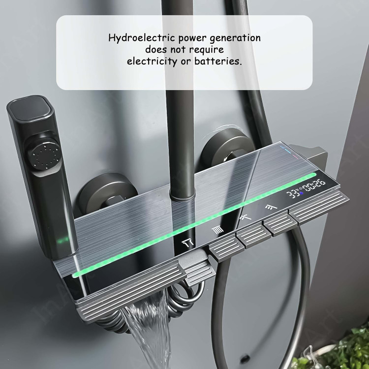 شیرآلات و پنل دوش اینآرت فول ست