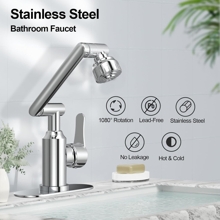 شیر حمام مدرن برای نصب یک یا سه سوراخ