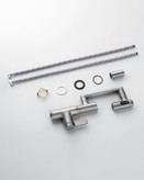 تنظیم آسان ارتفاع شیر آب تلسکوپی مطابق با قد کاربر