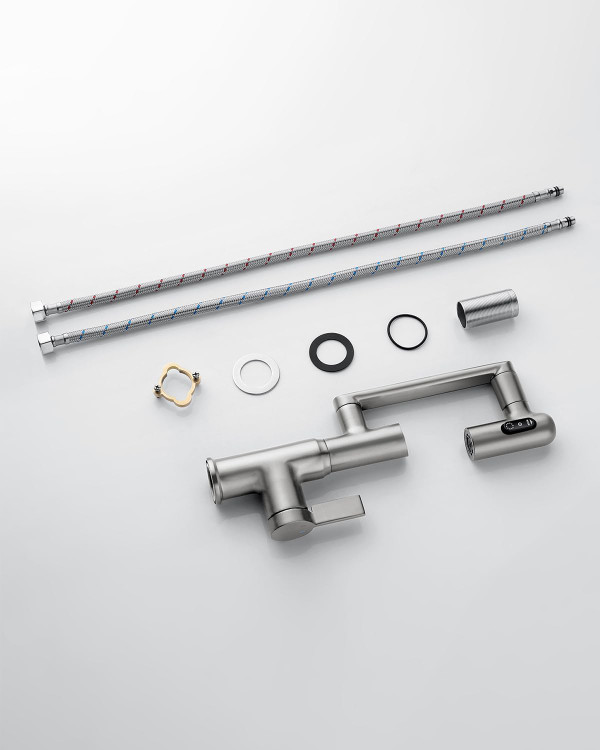 تنظیم آسان ارتفاع شیر آب تلسکوپی مطابق با قد کاربر