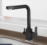 شیر ظرفشویی دو منظوره فلت کروم