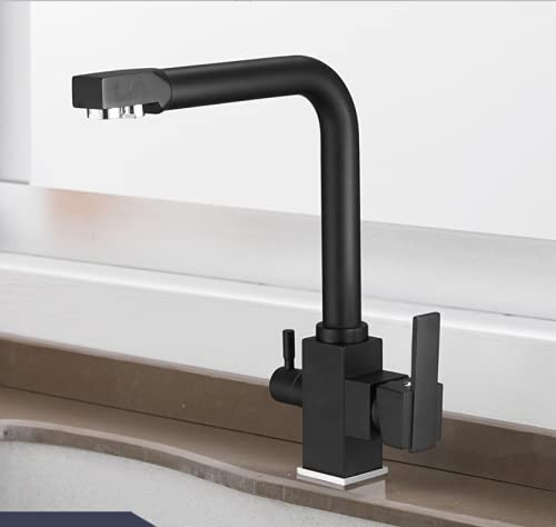 شیر ظرفشویی دو منظوره فلت کروم