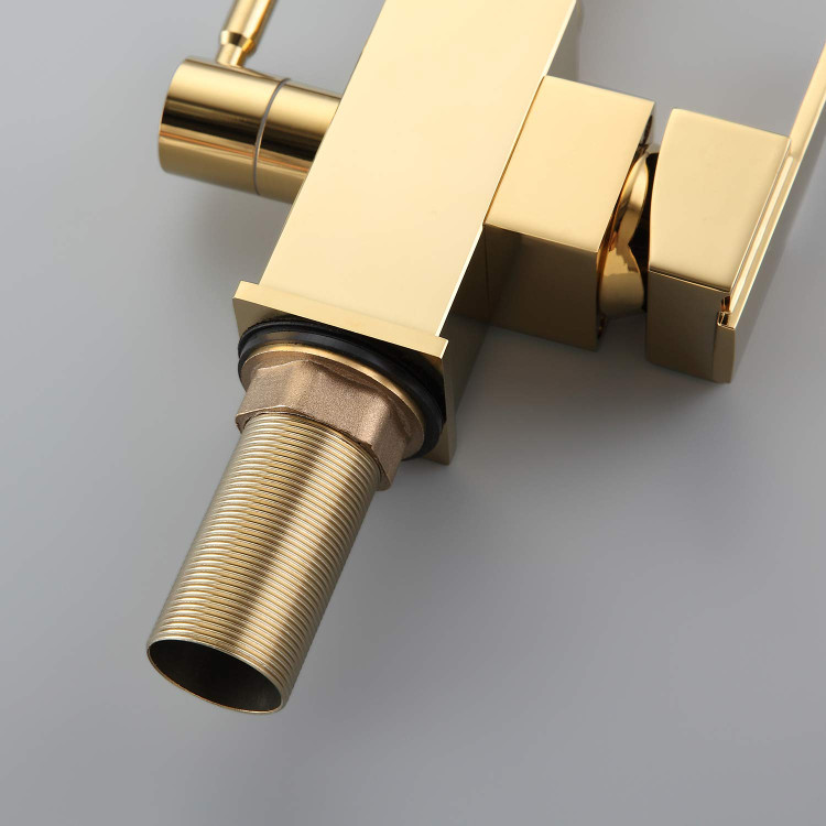 شیر فلت بدنه برنجی