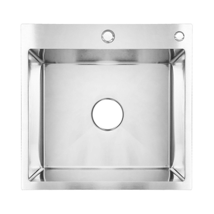 نصب سینک ظرفشویی تک لگن هوادیائو در کابینت