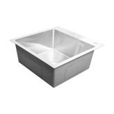 سینک استیل تک لگن 40*40 برای آشپزخانه های مدرن