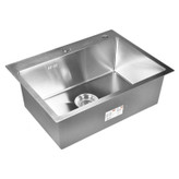 سینک ظرفشویی تک لگن 60x45 استیل 304 برند Huadiao