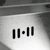 سینک ظرفشویی تک لگن 60x45 استیل 304 برند Huadiao