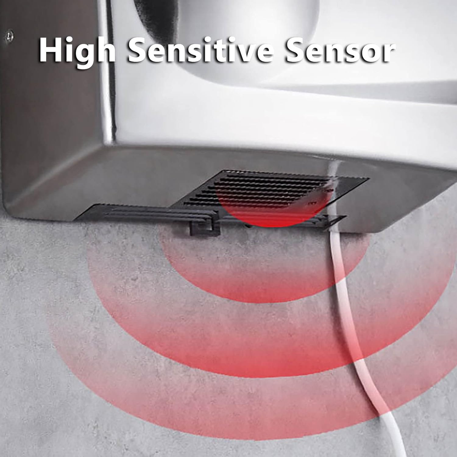 Hand Dryer استیل سنگین‌وزن با اینداکشن