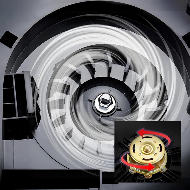 Touchless stainless steel hand dryer 220V