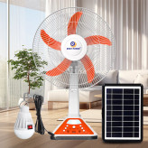 پنکه ۱۶ اینچی شارژی با پنل خورشیدی Easy Power