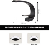 اهرم طراحی شده شیر روشویی Hyshin Arden