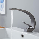 شیر روشویی با پوشش نیکل-کروم ضد زنگ