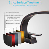 نمای کنار شیر روشویی لوکس Hyshin Arden