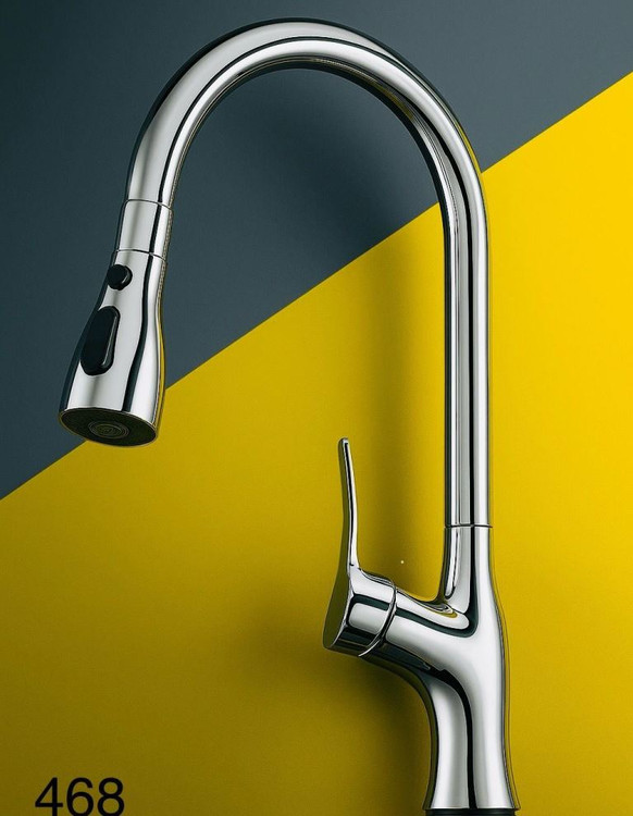 شلنگ فنری 60 سانتیمتری برای دسترسی آسان به تمام نقاط سینک