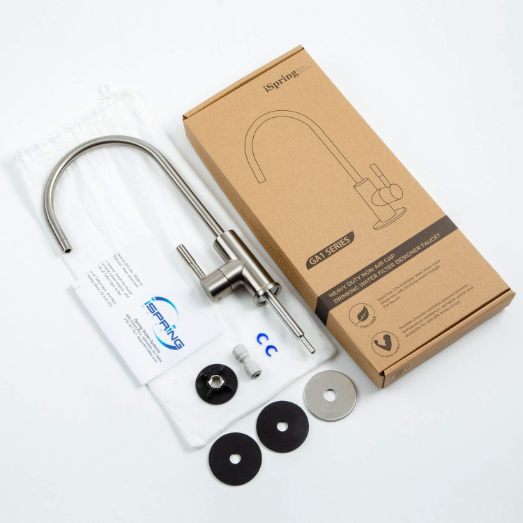 نصب آسان شیر آب تصفیه در آشپزخانه