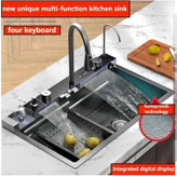 نازل شستشوی لیوان سریع سینک دیجیتال HuaDiao