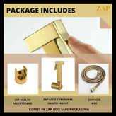 نمای نزدیک نازل پر فشار شاتاف برای شستشوی بهداشتی