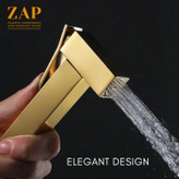 نمای نزدیک نازل پر فشار شاتاف برای شستشوی بهداشتی