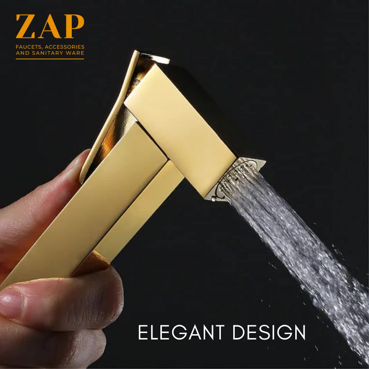 نمای نزدیک نازل پر فشار شاتاف برای شستشوی بهداشتی