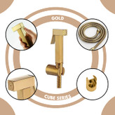 شاتاف توالت فرنگی ضد زنگ با شلنگ تلفنی 2 متری